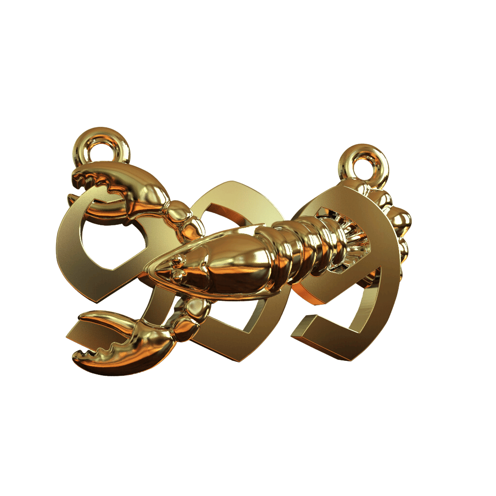 İstakoz Kolye Ucu 3D Model