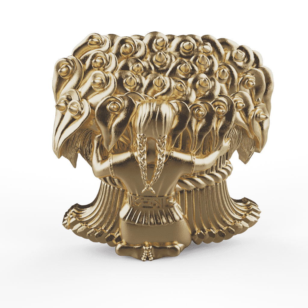 Flower Girl Kolye Ucu 3D Model