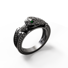 Yılan Sarmalı Yuzuk 3D Model