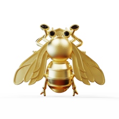 Arı Mineli Kolye ucu 3D Model