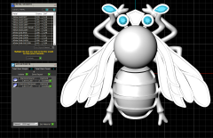 Arı Mineli Kolye ucu 3D Model