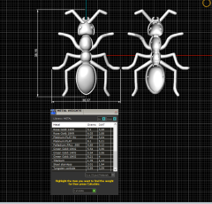Arı Mineli Kolye ucu 3D Model