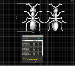 Karınca Kolye Ucu 3D Model