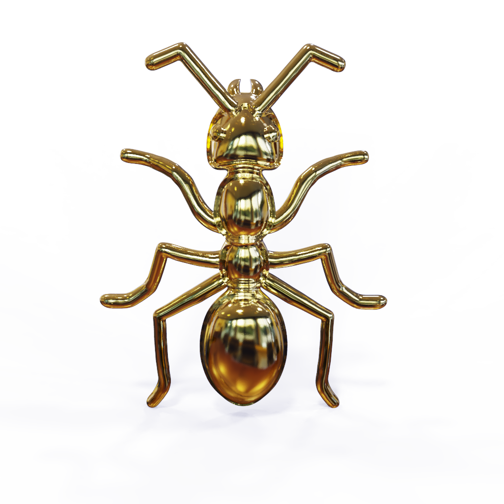 Karınca Kolye Ucu 3D Model