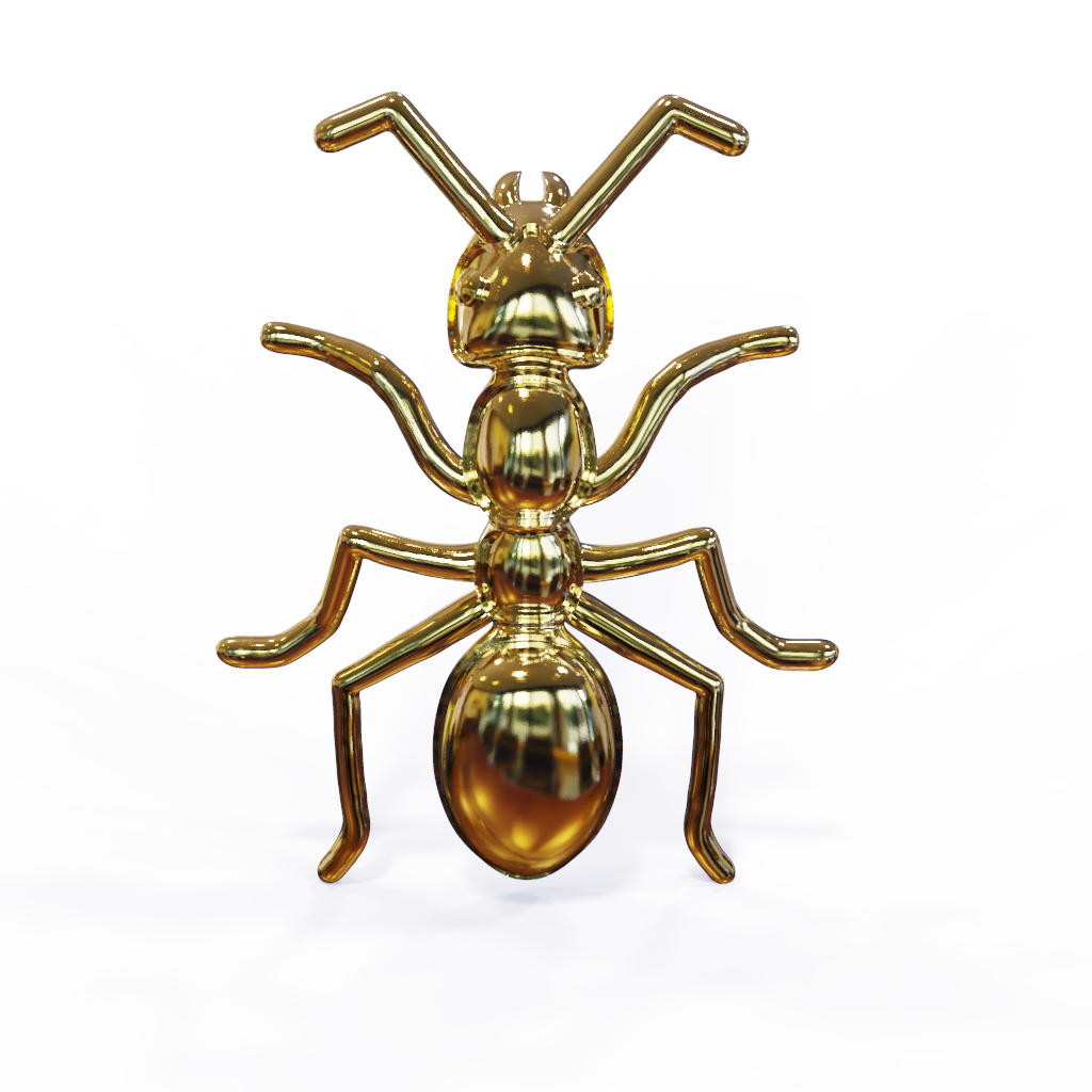 Karınca Kolye Ucu 3D Model