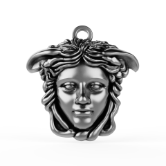 Medusa Kolye Ucu 3D Model