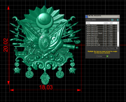 Osmanlı Arma 3D Model
