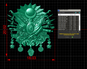 Osmanlı Arma 3D Model