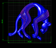 Panter Kolye Ucu 02 3D Model