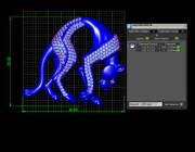 Panter Kolye Ucu 02 3D Model