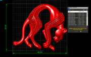 Panter Kolye Ucu 02 3D Model