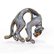 Panter Kolye Ucu 02 3D Model