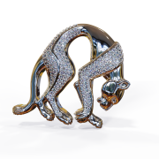 Panter Kolye Ucu 02 3D Model