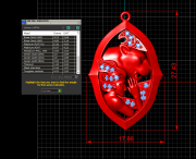 Kaplan Kız Kolye Ucu 3d Model