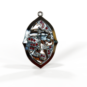 Kaplan Kız Kolye Ucu 3d Model