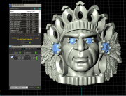 KızılDerili Yüzük 3D Model