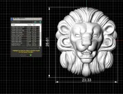 Vrsc Aslan Kolye Ucu 3D Model