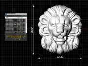 Vrsc Aslan Kolye Ucu 3D Model