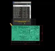 50 Pound  3D Kolye Ucu