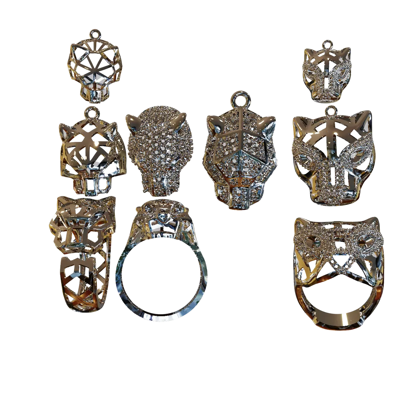 Panter 3D Model Set